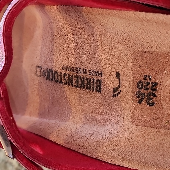 Birkenstock pink sandal girls size 3 - Picture 3 of 4